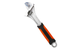 Two Tone Injection Handle Adjustable Wrench