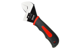 Two Tone Injection Handle Stubby Adjustable Wrench